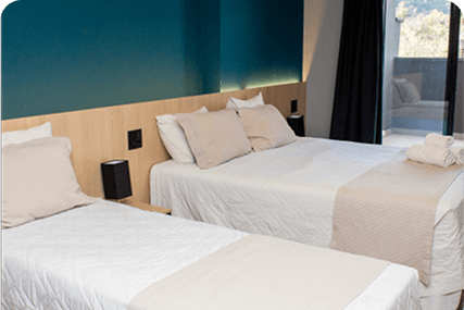 Interior do Apartamento Suíte Premium